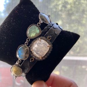 Marocco Lab & Moonstone bracelet